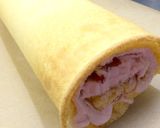 コンフィチュールでイチゴのロールケーキ作り方11写真