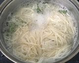トマトとサラダチキンの洋風そうめん作り方3写真