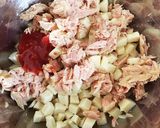 ケチャップ味で＊ピーマンの高野豆腐詰め作り方3写真