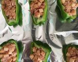 ケチャップ味で＊ピーマンの高野豆腐詰め作り方4写真