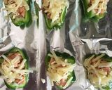 ケチャップ味で＊ピーマンの高野豆腐詰め作り方5写真