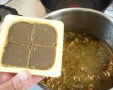 小松菜と新タマネギのグリーンチキンカレー作り方7写真