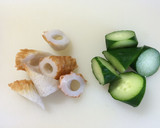 キュウリとちくわのごまマヨ作り方1写真