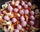 野菜と一緒に♫ヘルシーミートボール作り方5写真