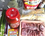 簡単ジップロックdeアスパラベーコンピザ作り方1写真