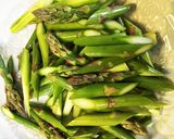 アスパラガスと鶏胸肉の生姜醤油炒め作り方4写真