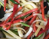 いろどり鮮やか！細切り野菜の中華炒め作り方5写真