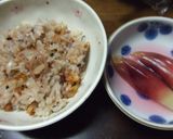 干し貝柱の炊き込みご飯（ミョウガ入り）作り方3写真