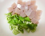 豚肉とこんにゃくの味噌炒め作り方1写真