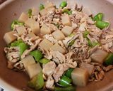 豚肉とこんにゃくの味噌炒め作り方5写真
