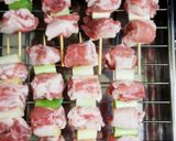 魚焼きグリルで豚バラのスライスねぎま♪作り方4写真
