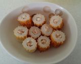 お弁当に☆竹輪ツナマヨ(玉ねぎ入り)作り方3写真
