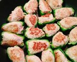 ピーマンの肉詰め (チーズ焼き)作り方6写真