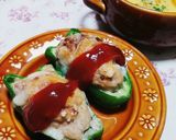 ピーマンの肉詰め (チーズ焼き)作り方9写真