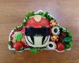 幼稚園キャラ弁☆ジュウオウゴリラ作り方5写真