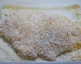 焼きパン粉で!揚げないチキンカツ作り方2写真
