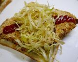 ヘルシー！揚げないチキンカツサンドイッチ作り方1写真