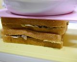 ヘルシー！揚げないチキンカツサンドイッチ作り方2写真