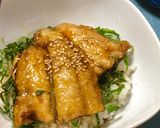 大葉香るさんまの蒲焼丼作り方4写真