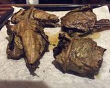 鶏肉の生朴葉包み焼き作り方6写真