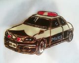 トミカ☆パトカー☆チョコプレート作り方9写真