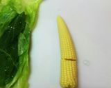 ヤングコーンdeとうもろこし♡作り方1写真