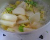 簡単和食にキャベツ玉ねぎワカメのお味噌汁作り方3写真
