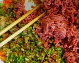 ドライカレー　簡単　記念日　夕飯　こども作り方1写真