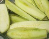 簡単茄子のぽん酢かけ作り方1写真