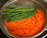 デミ風☆豚肉巻き野菜作り方1写真