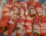 デミ風☆豚肉巻き野菜作り方2写真