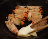 デミ風☆豚肉巻き野菜作り方4写真