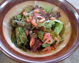 ちしゃっ葉の胡麻味噌和え♪作り方3写真