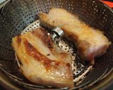 焼き蒸し豚　夏野菜のせ作り方2写真