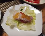 焼き蒸し豚　夏野菜のせ作り方4写真