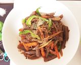 こんにゃく入り♪きんぴら☆かつお節風味作り方6写真