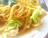 ワンポット キャベツのシンプルパスタ作り方5写真