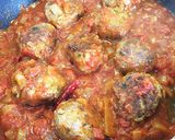 スペイン風！肉団子のトマト煮込作り方11写真