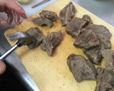 インドネシア♡牛肉の佃煮風煮込み作り方8写真