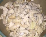 鶏皮で鶏油・鶏皮煮・鶏スープストック作り方7写真