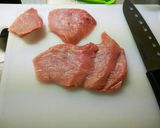 水とごま油で！柔らかジューシーお肉作り方1写真