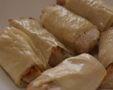 鶏肉の湯葉巻き♡甘辛風味作り方5写真