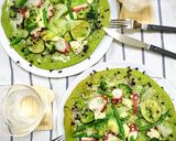 爽やか！café風グリーンピッツァ❇︎作り方12写真