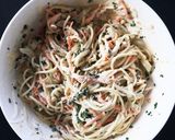 春玉ねぎとツナのスパゲティサラダ作り方5写真