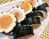 お弁当にも【ソーセージのはんぺん磯部巻】作り方9写真