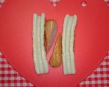 お弁当に入れると可愛い〜♡かたつむり〜♬作り方1写真