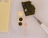 【キャラ弁】くじらのおにぎり弁当作り方3写真
