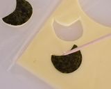【キャラ弁】くじらのおにぎり弁当作り方5写真