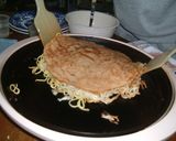 我が家流♪広島風お好み焼きミックス超特大作り方10写真
