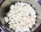 カリフラワーと大豆のクタクタスープ作り方1写真